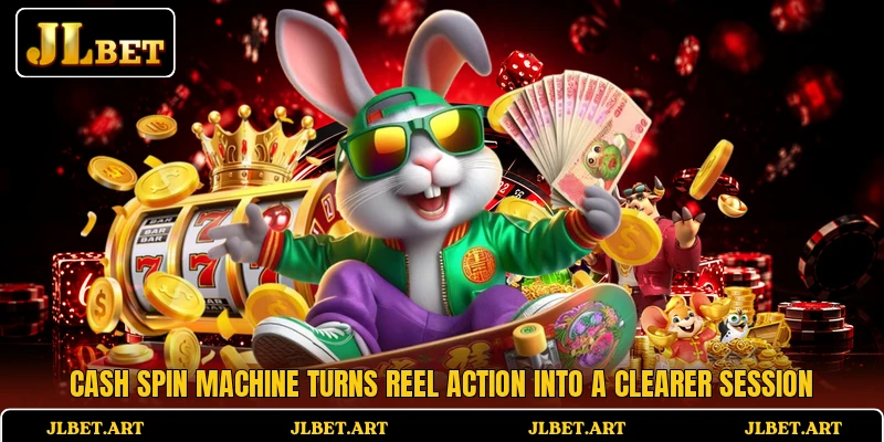 Cash Spin Machine Turns Reel Action Into A Clearer Session