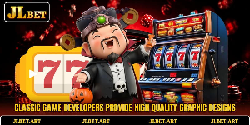 Classic game developers provide high quality graphic designs