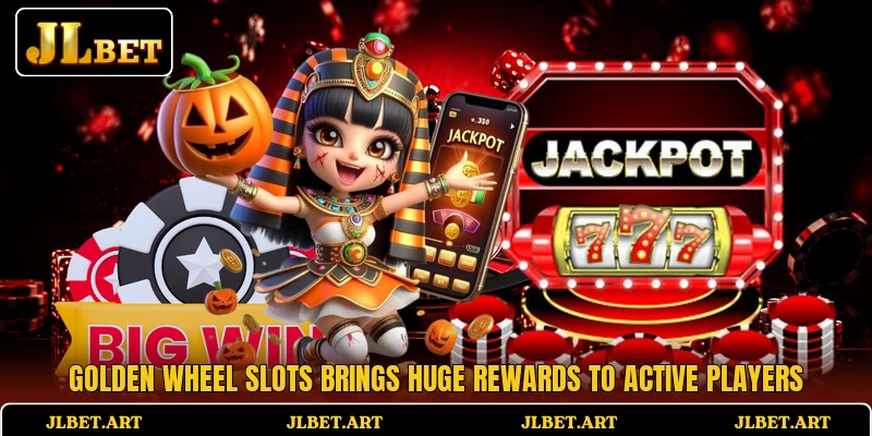 Golden Wheel Slots Brings Huge Rewards To Active Players