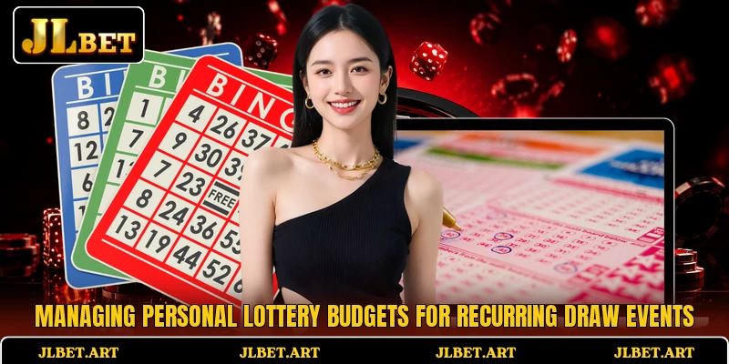 Managing personal lottery budgets for recurring draw events
