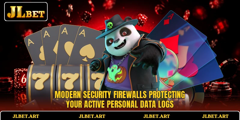Modern security firewalls protecting your active personal data logs Modern security firewalls protecting your active personal data logs