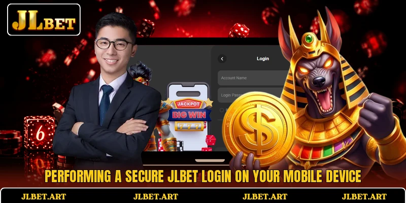 Performing a secure JLBET login on your mobile device