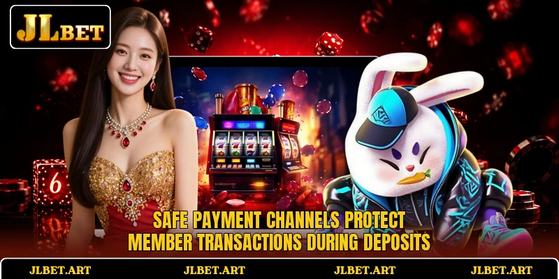 Safe payment channels protect member transactions during deposits