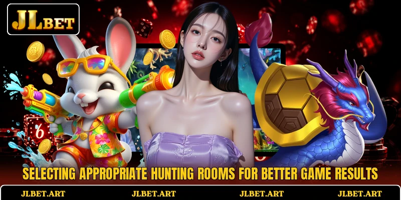 Selecting appropriate hunting rooms for better game results