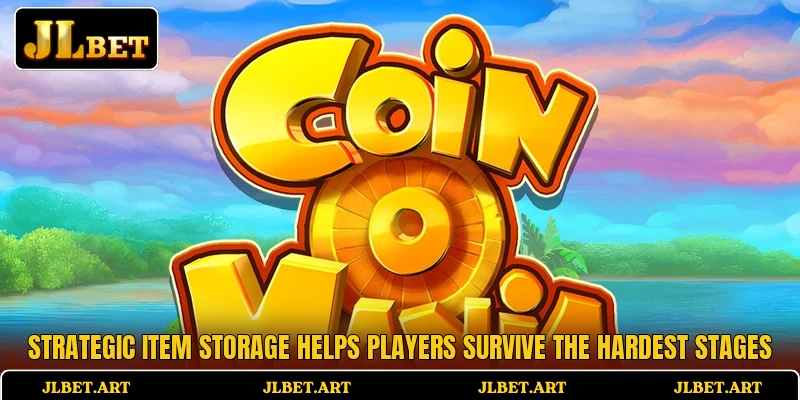 Strategic item storage helps players survive the hardest stages