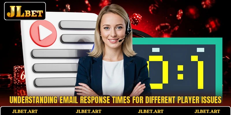 Understanding email response times for different player issues Understanding email response times for different player issues