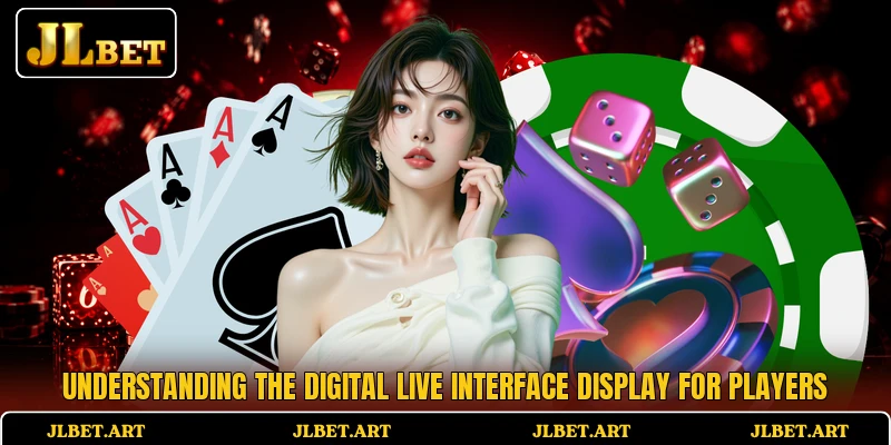 Understanding the digital live interface display for players